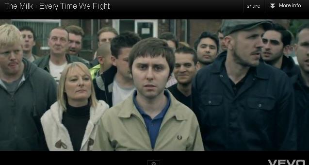 Music video - The Milk - Every time we fight - Directed by James Buckley