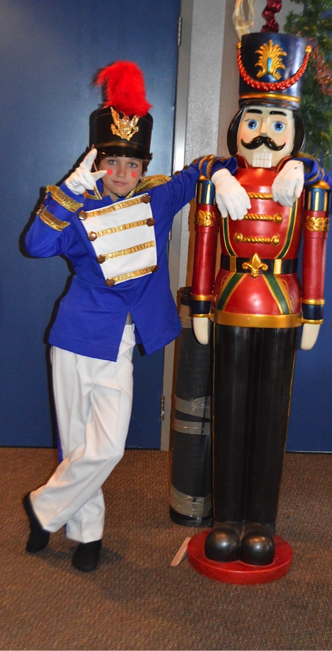 Ryan Veronick at the Lake Arrowhead Nutcracker.He was an a great Fritz and Soldier