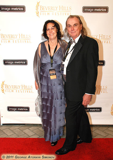Leslee Lillywhite and Philip Sedgwick at the Beverly Hills Film Festival, 2011