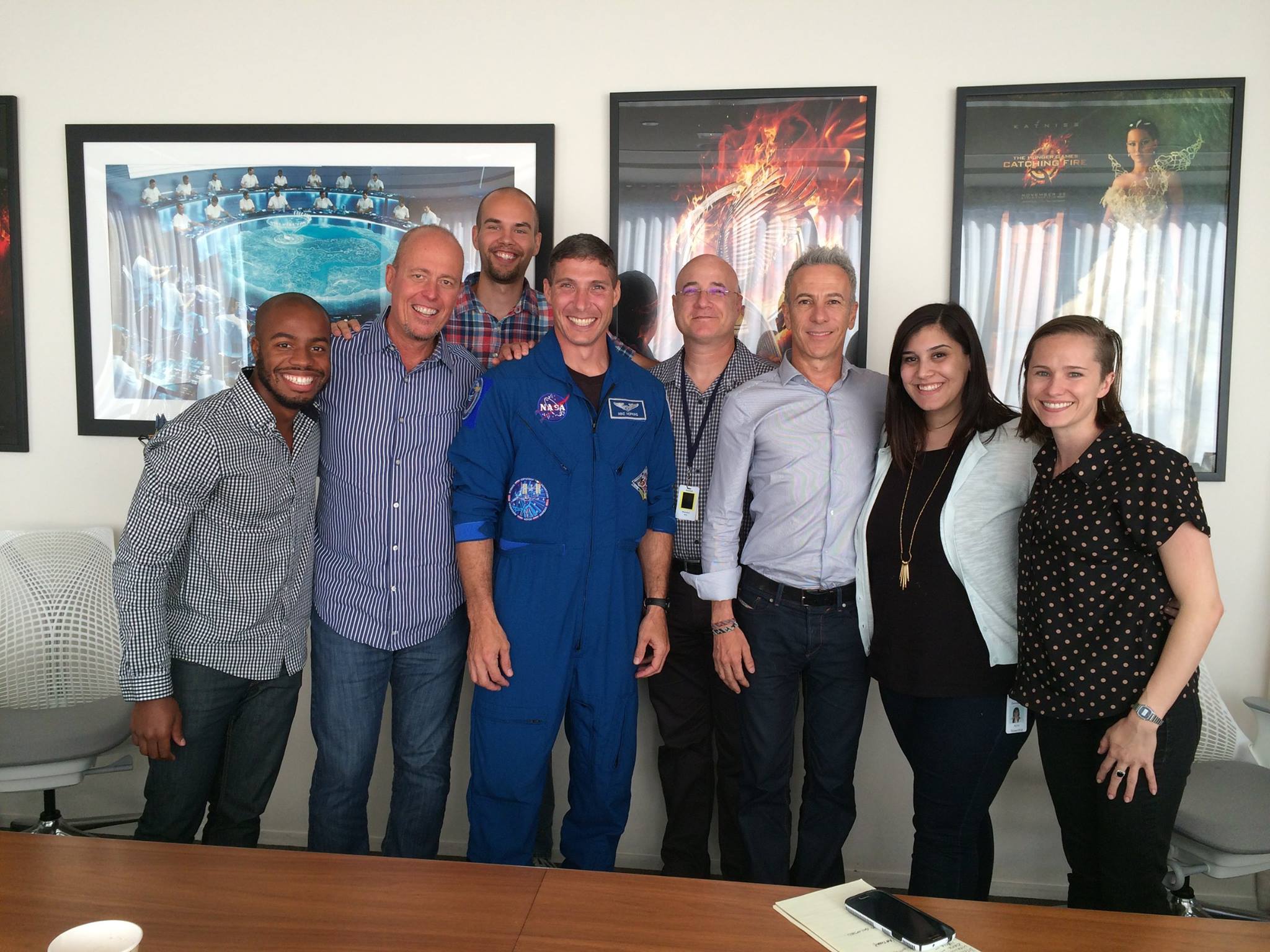 Lionsgate post-production with astronaut Michael Hopkins