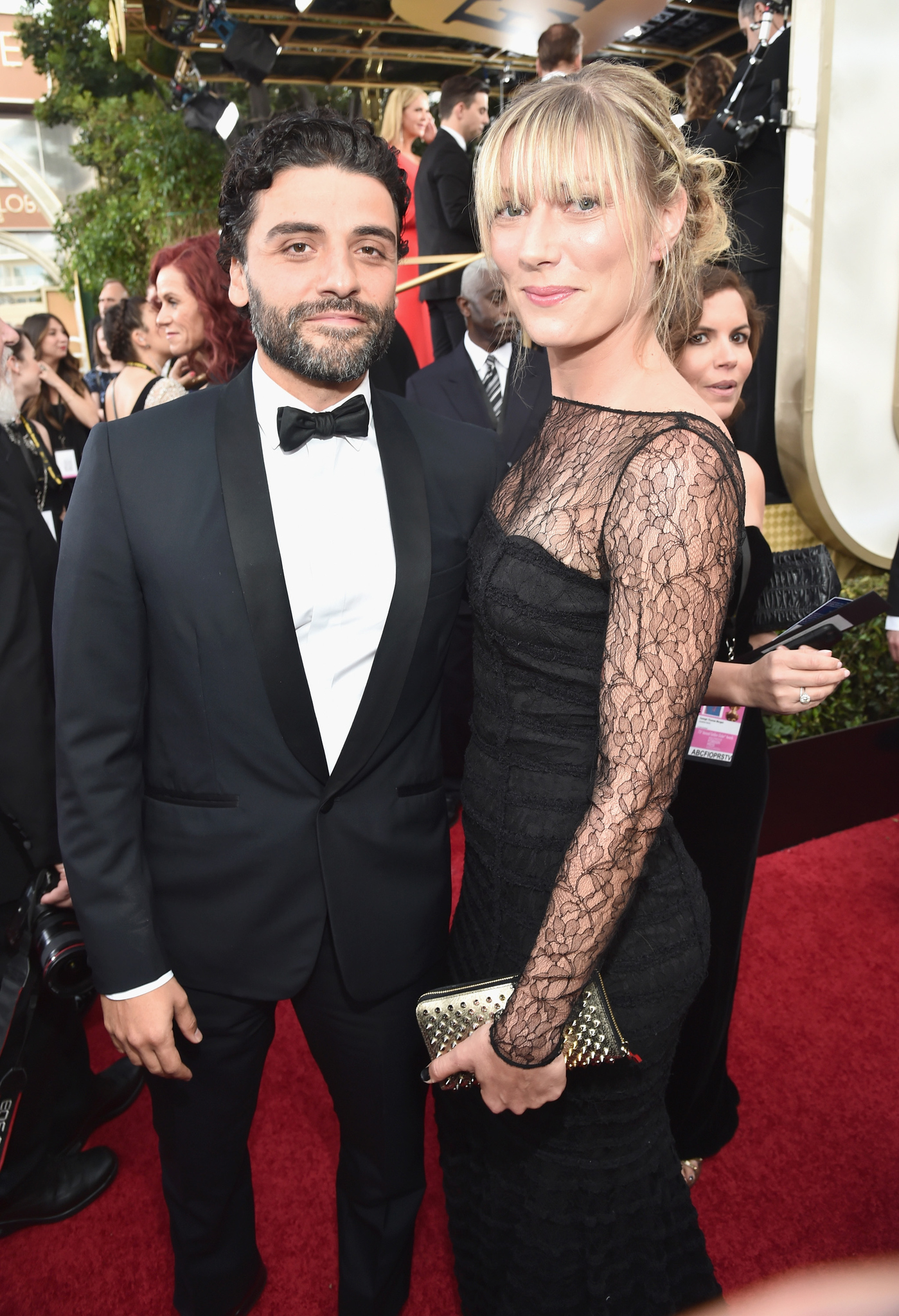 Oscar Isaac and Elvira Lind