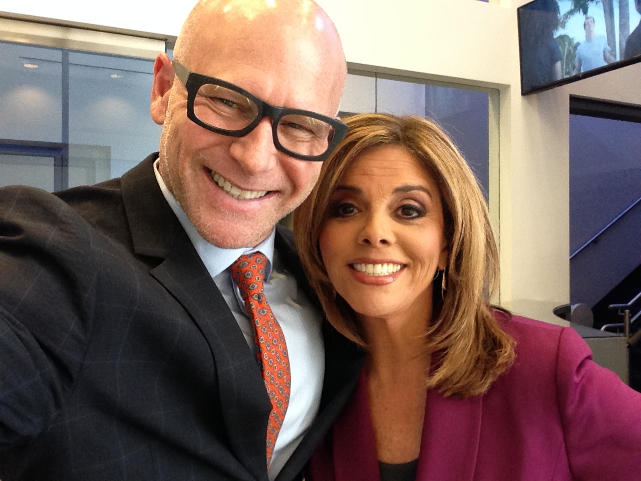 With Jane Velez-Mitchell at CNN Studios