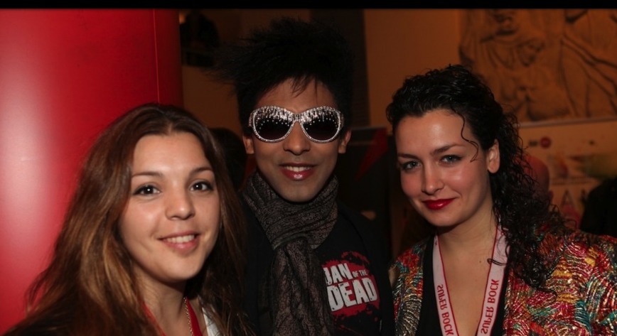 Nydia G Vacas, Jazz Vilá and Deborah Dominguez at Event for Fantasporto - Oporto International Film Festival, 2012