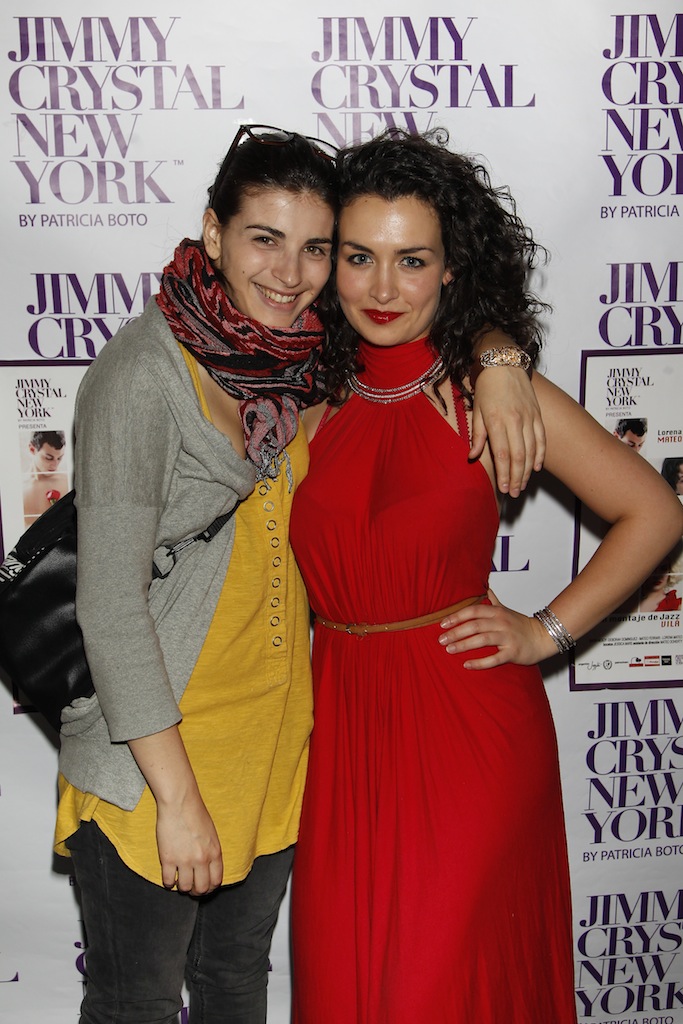 Lorena Mateo and Deborah Dominguez at Event for La Gran Noche del Teatro with La Última Noche Opening and ParisTokyo Restaurant, 2012