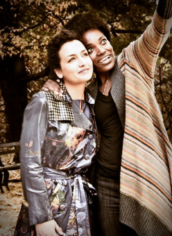 Still of Deborah Dominguez and Nina Vincent in Missteps, 2014