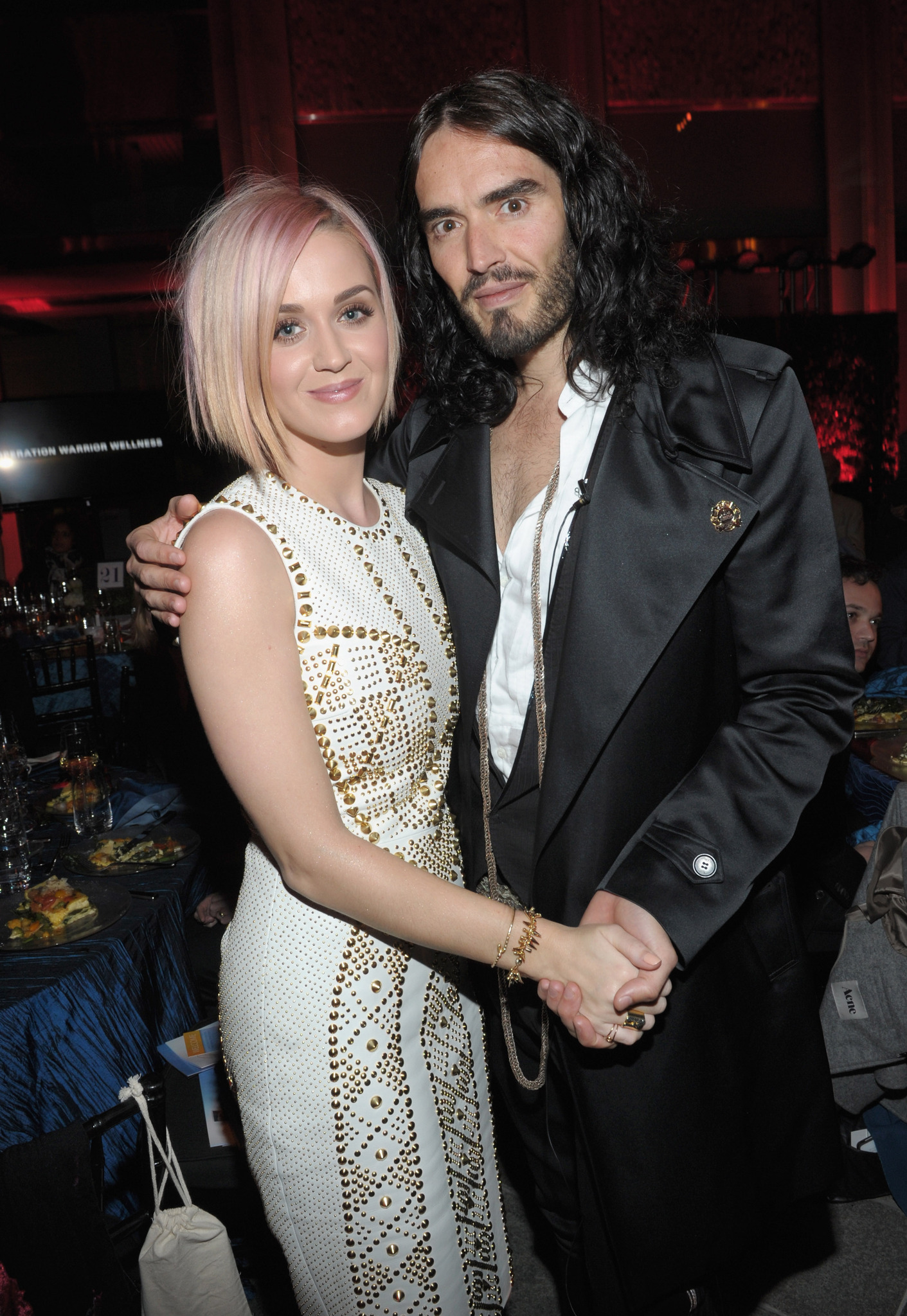 Russell Brand and Katy Perry