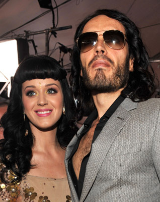 Russell Brand and Katy Perry