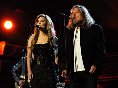 Alison Krauss and Robert Plant