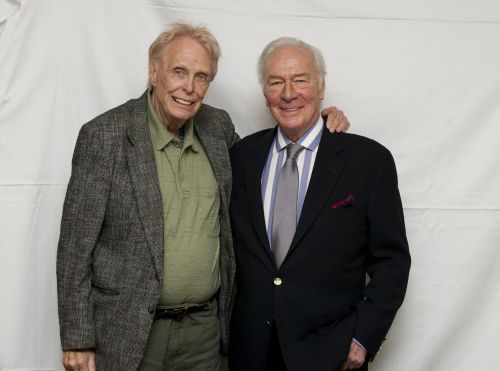 With Christopher Plummer