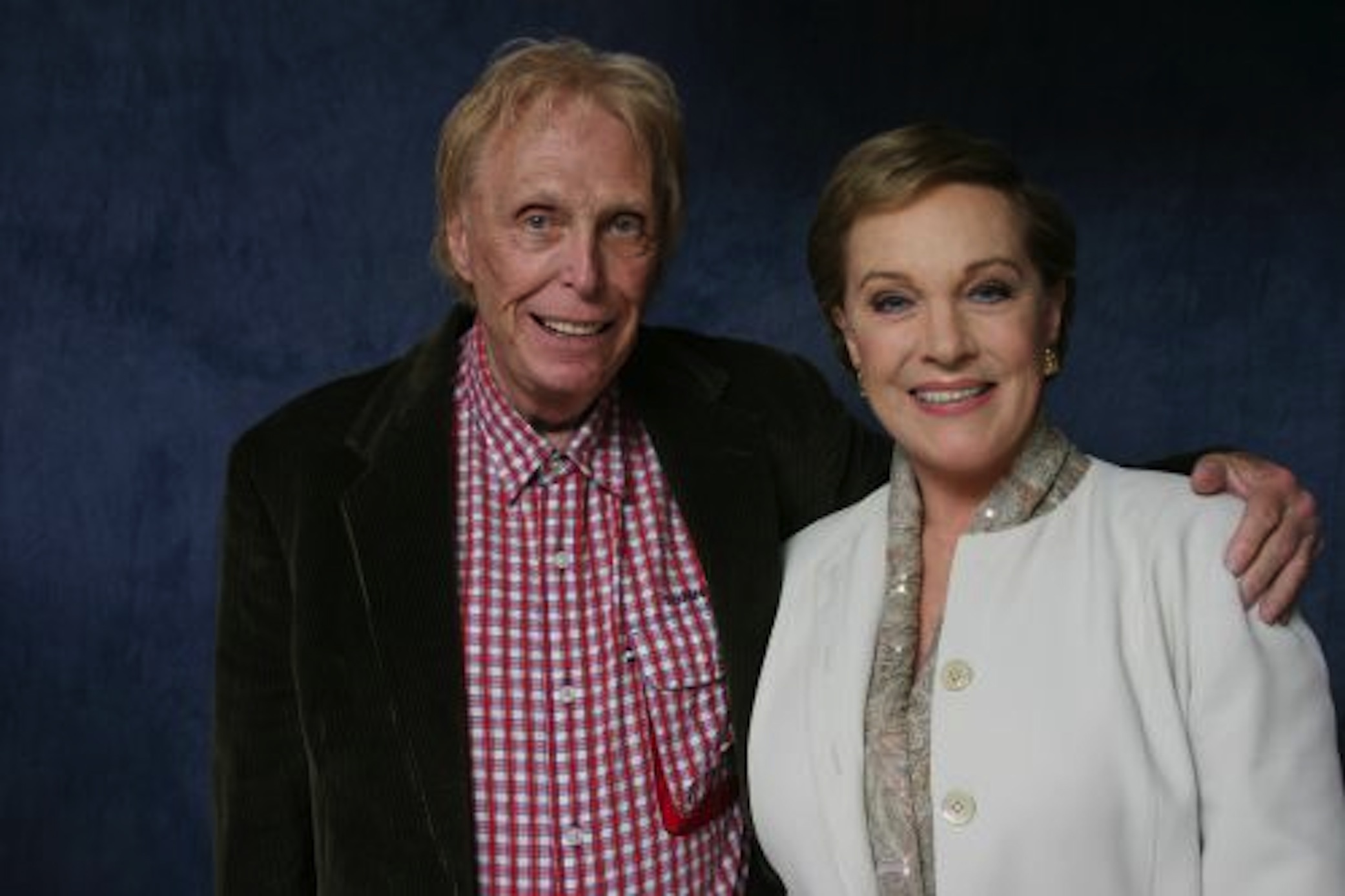 With Julie Andrews