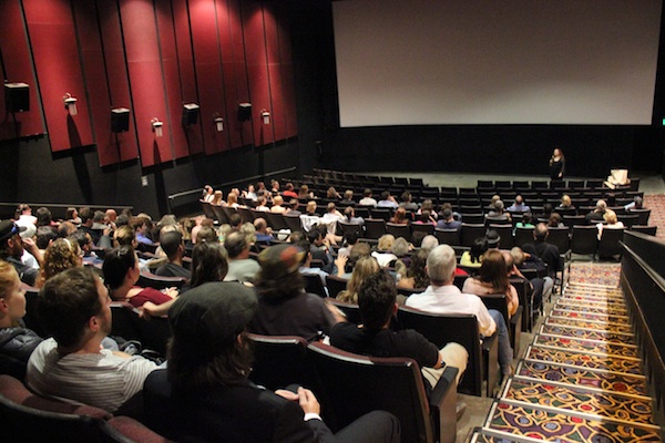 All Things Hidden cast/crew/funder screening audience.