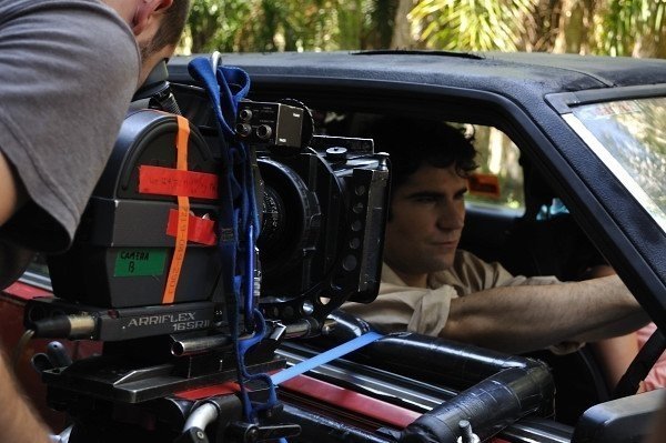 Nick Dale on the set of Juan's Boots
