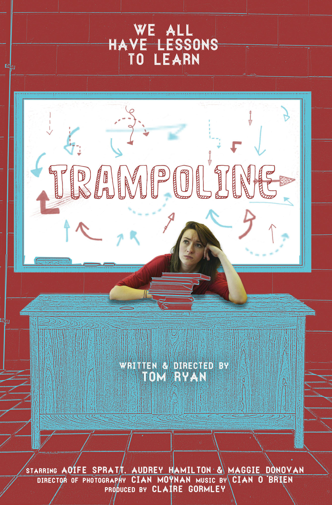 Brendon Etter, Tom Ryan, Audrey Hamilton, Maggie Donovan, Aoife Spratt and Claire Gormley in Trampoline (2014)