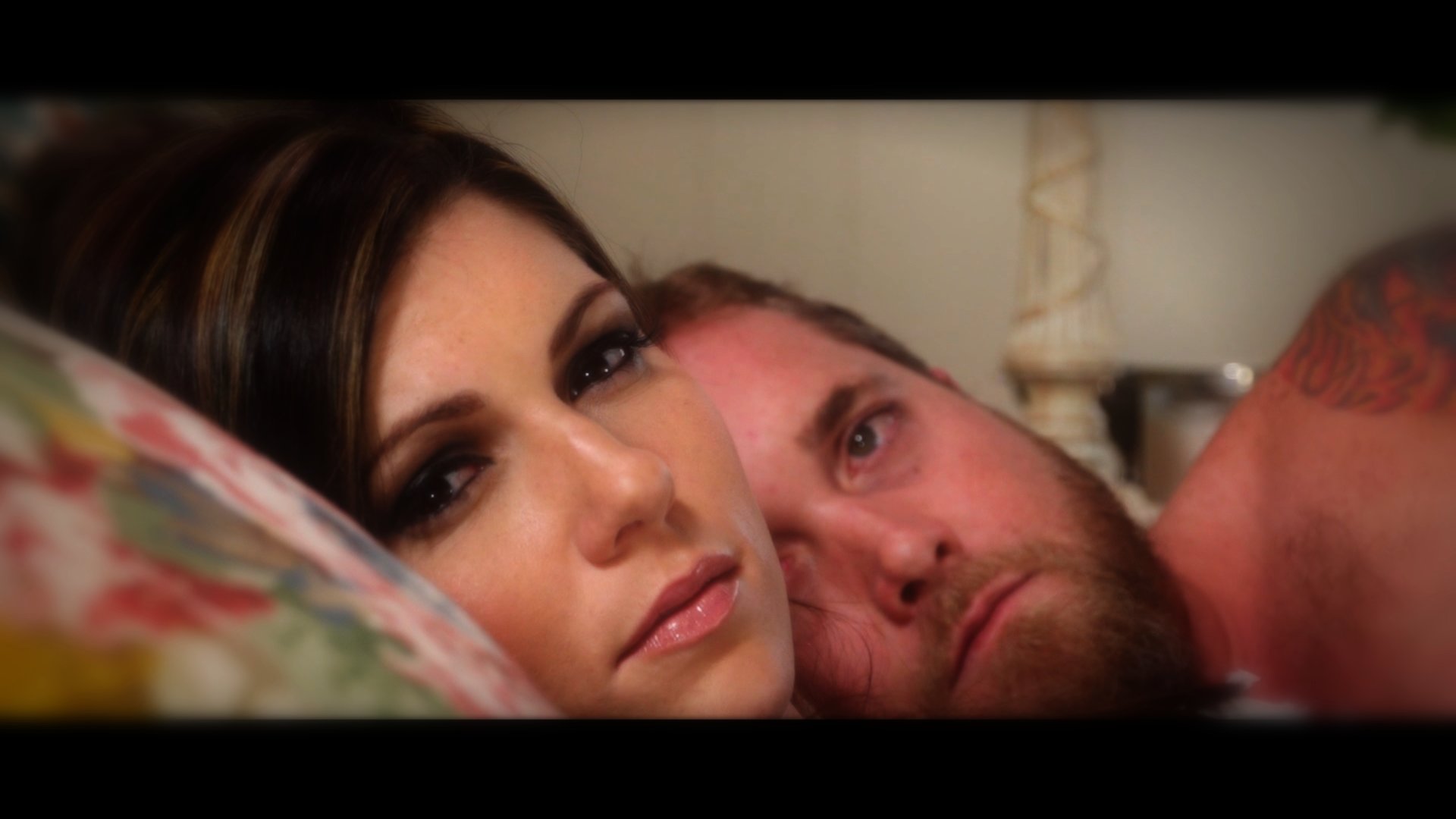 Natalie Wilemon and Creed Fisher in the music video for Creed Fisher's single, 