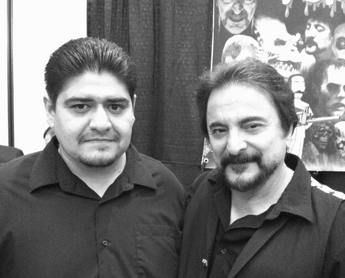 Hugo Matz with Mr. Tom Savini (2013).