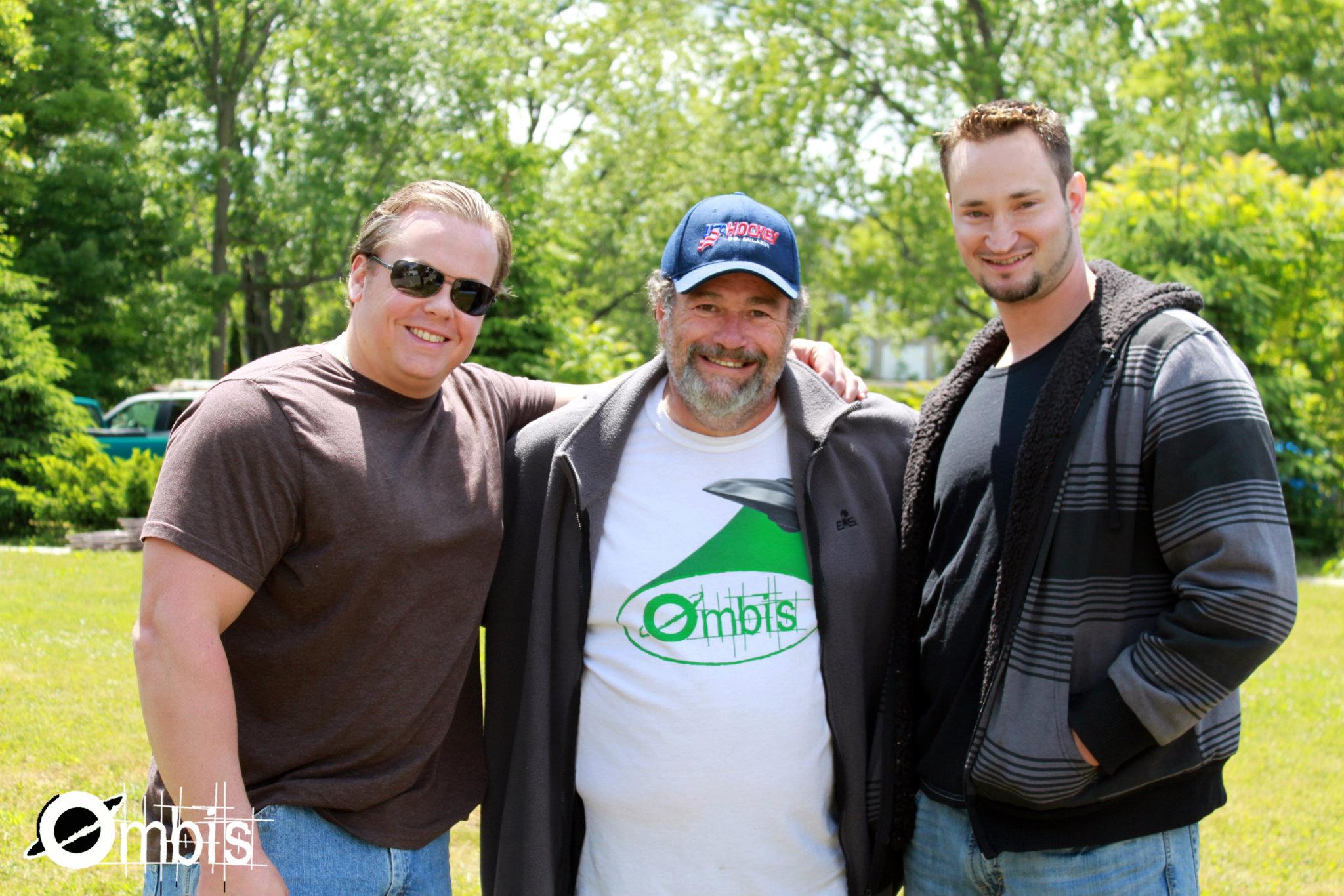 Kevin Tanski with Mike Sciabarrasi and Jason John Beebe