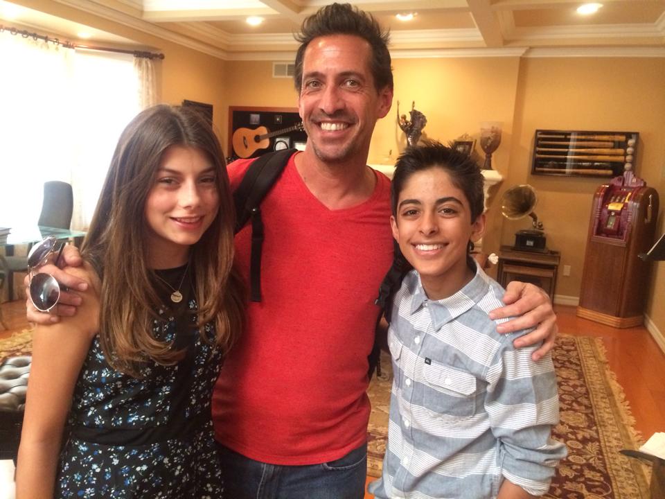 Cassidy Mack with ADOPTING DREAMS director Gregory Poppen and Karan Brar