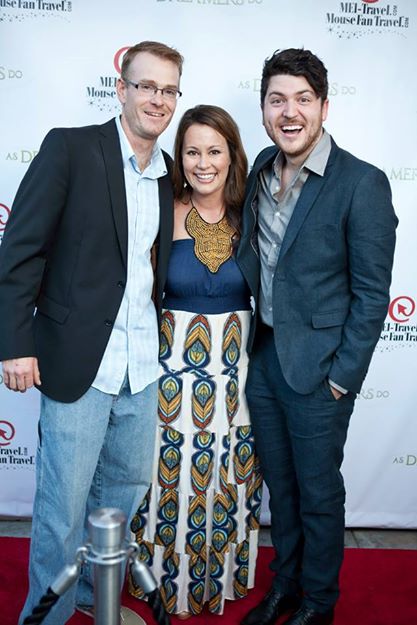Jim E. Chandler, Tyler Hayes and Olan Rogers at the As Dreamers Do premiere in Franklin, TN