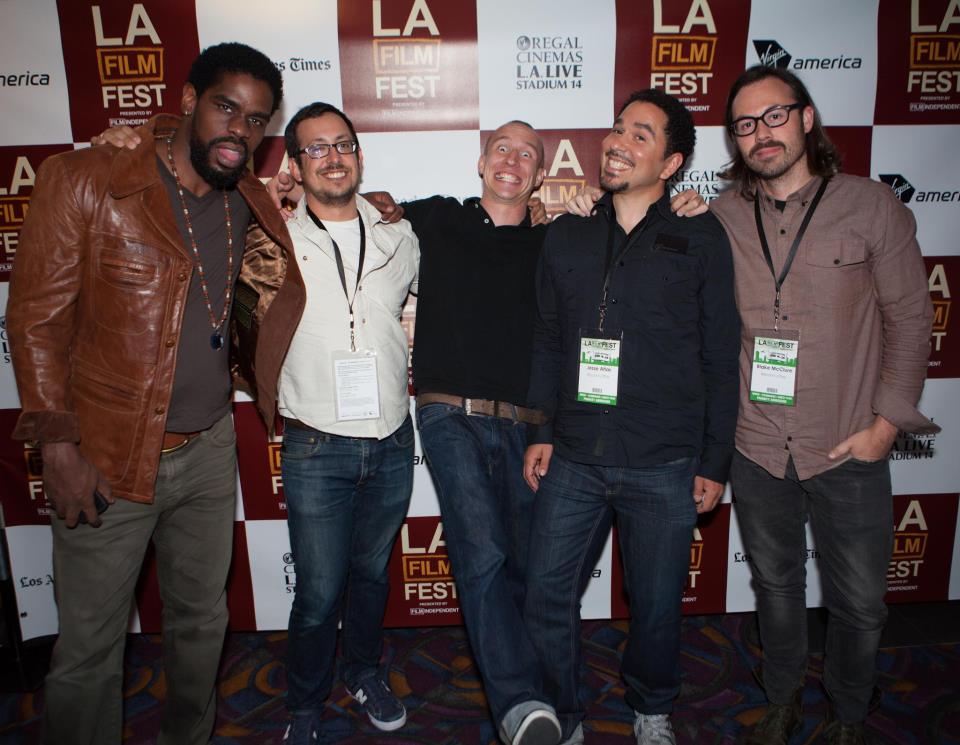Daniyar at LA Film Festival for Record/Play with Jesse Atlas