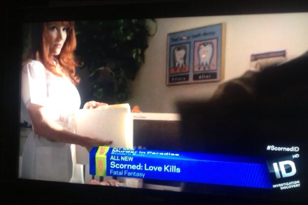 As Tara in Scorned; Love Kills