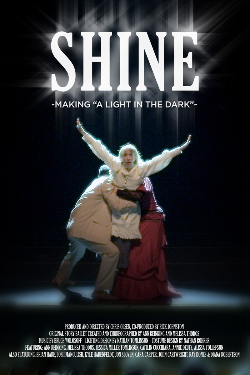 Jessica Miller Tomlinson, Cara Carper and Jon Sloven in Shine (2013)