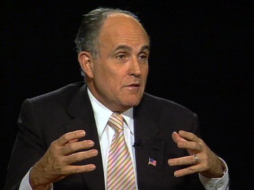 Still of Rudy Giuliani in Charlie Rose (1991)
