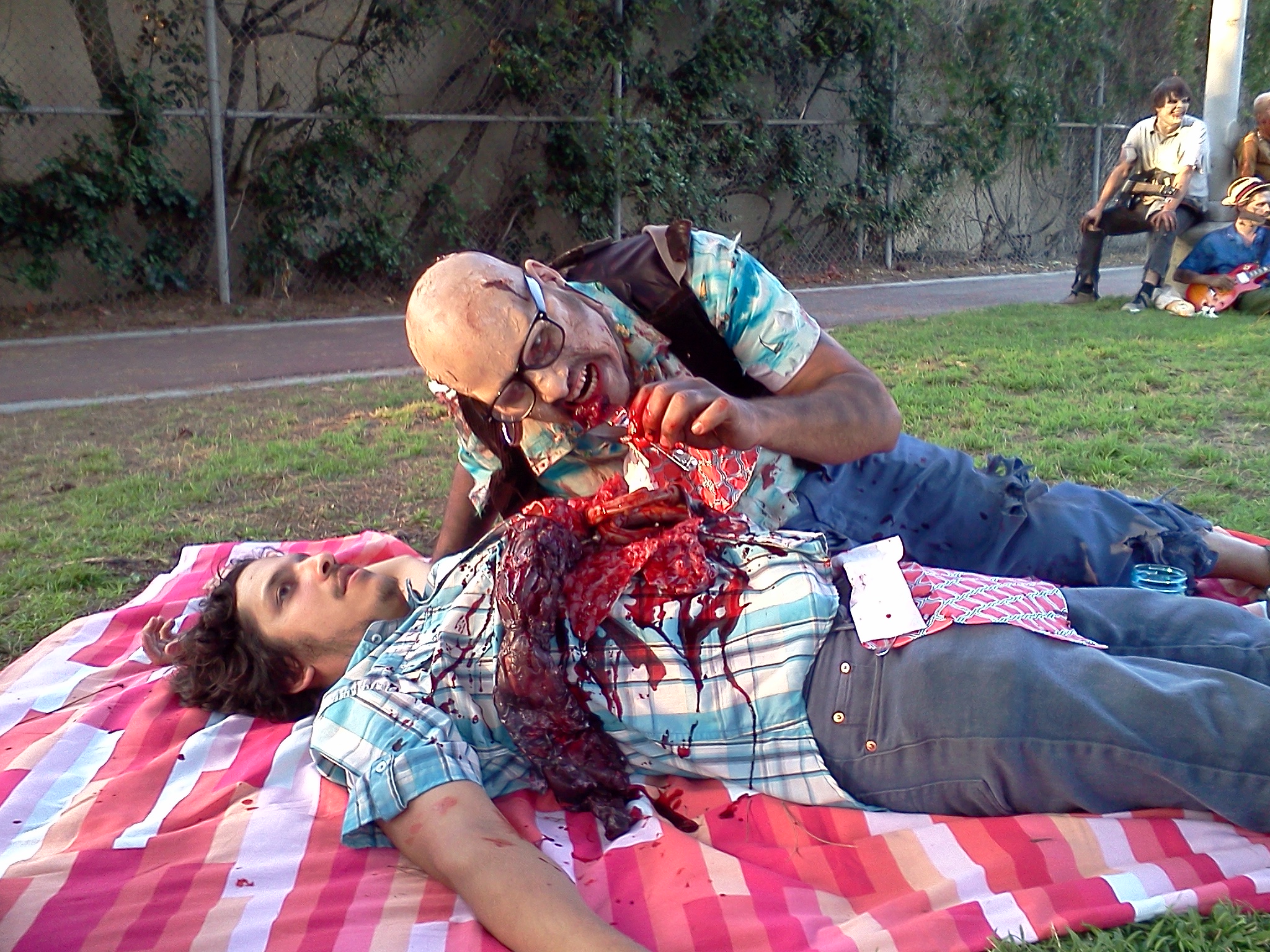 Zombie on George Watsky (http://www.youtube.com/user/gwatsky/videos) music video 