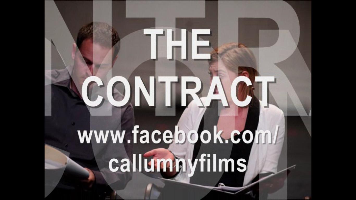 The Contract - Teaser Trailer 1 https://vimeo.com/109306425 Callan Lewis (DARCEY), Steph Evison Williams (ABBIE). Writer/Director/Producer Sean McIntyre © Wise Words Media. Image cannot be reproduced without permission.