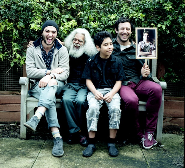 Ford Sarhan, Jack Charles, Jy Smith-Goode and Charlie Ford