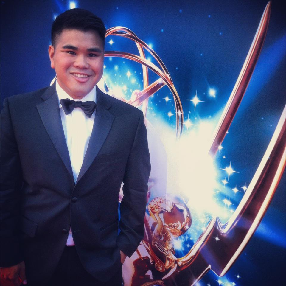 Maxwell Peters on the Red Carpet for the 64th Annual Primetime Emmy Awards at the NOKIA Theatre L.A. LIVE in Los Angeles.