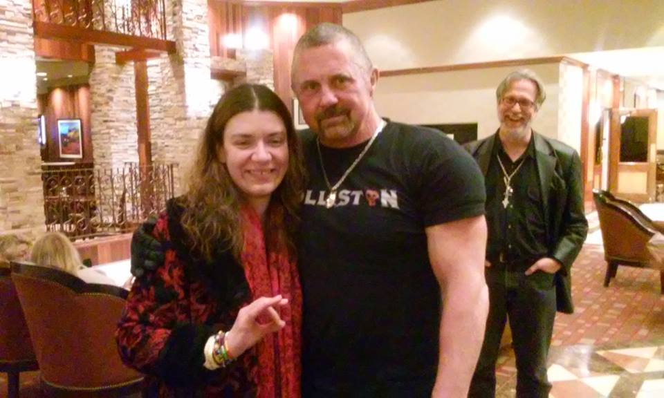 With Kane Hodder at Monster Mania in Cherry Hill, NJ