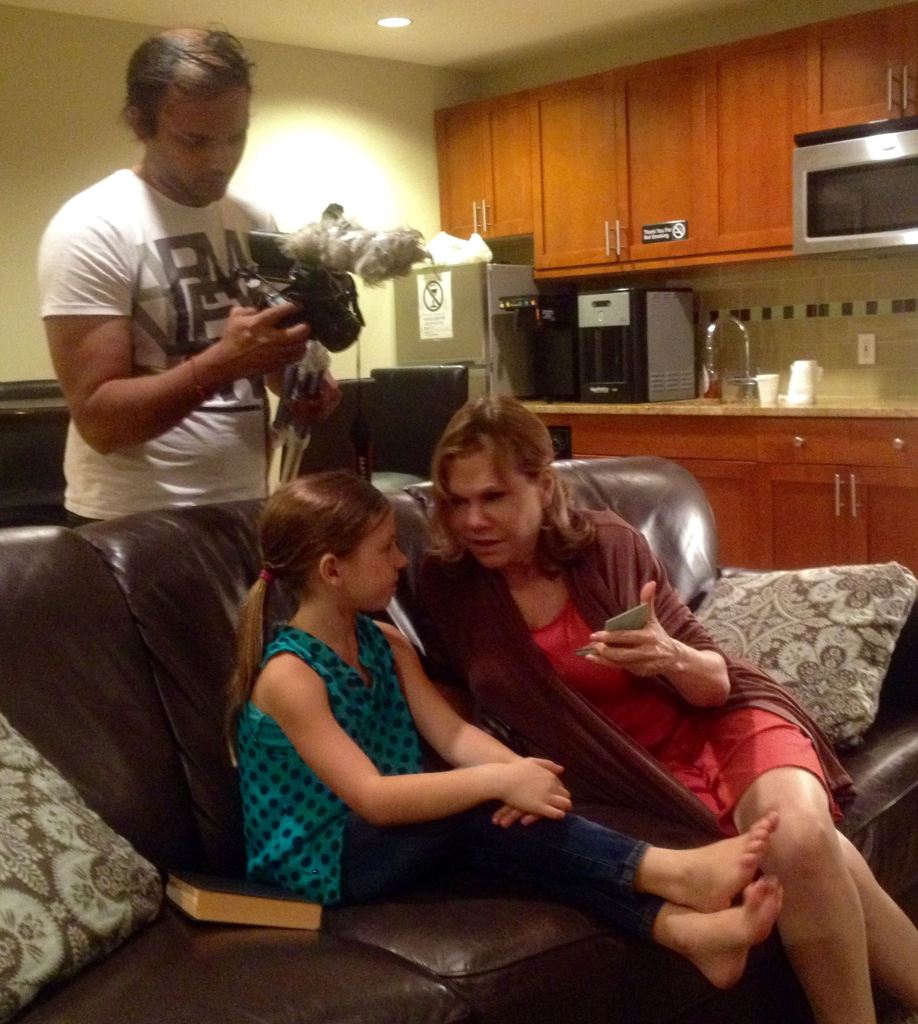 Summer in New York with Director Cinematographer Pravin Vat and Parent ( Julie Chapin )and Kid (Adison Eisenberg)