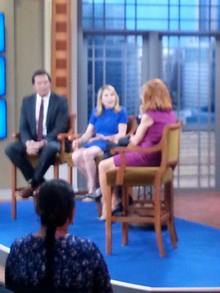 Live on TV with Regis and Joy Philbin and Dr Steve