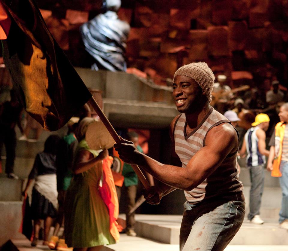 Mark Ebulue As Carpenter/Dancer In RSC Julius Caesar Regional And Worldwide Tour 2012-2013