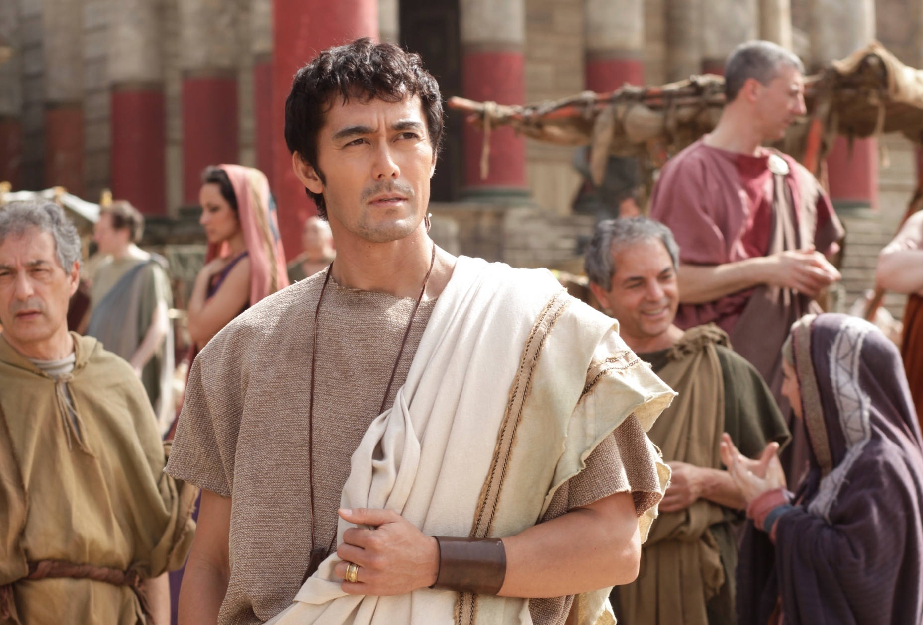 Still of Hiroshi Abe in Terumae romae (2012)