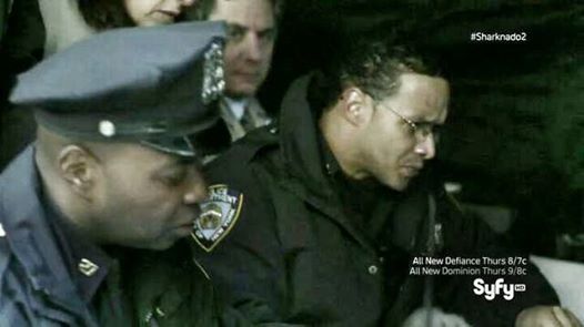 Carl Ducena #carlducena #actor #nyc #policeofficercarl #owntherooment #sharknado2 #syfy