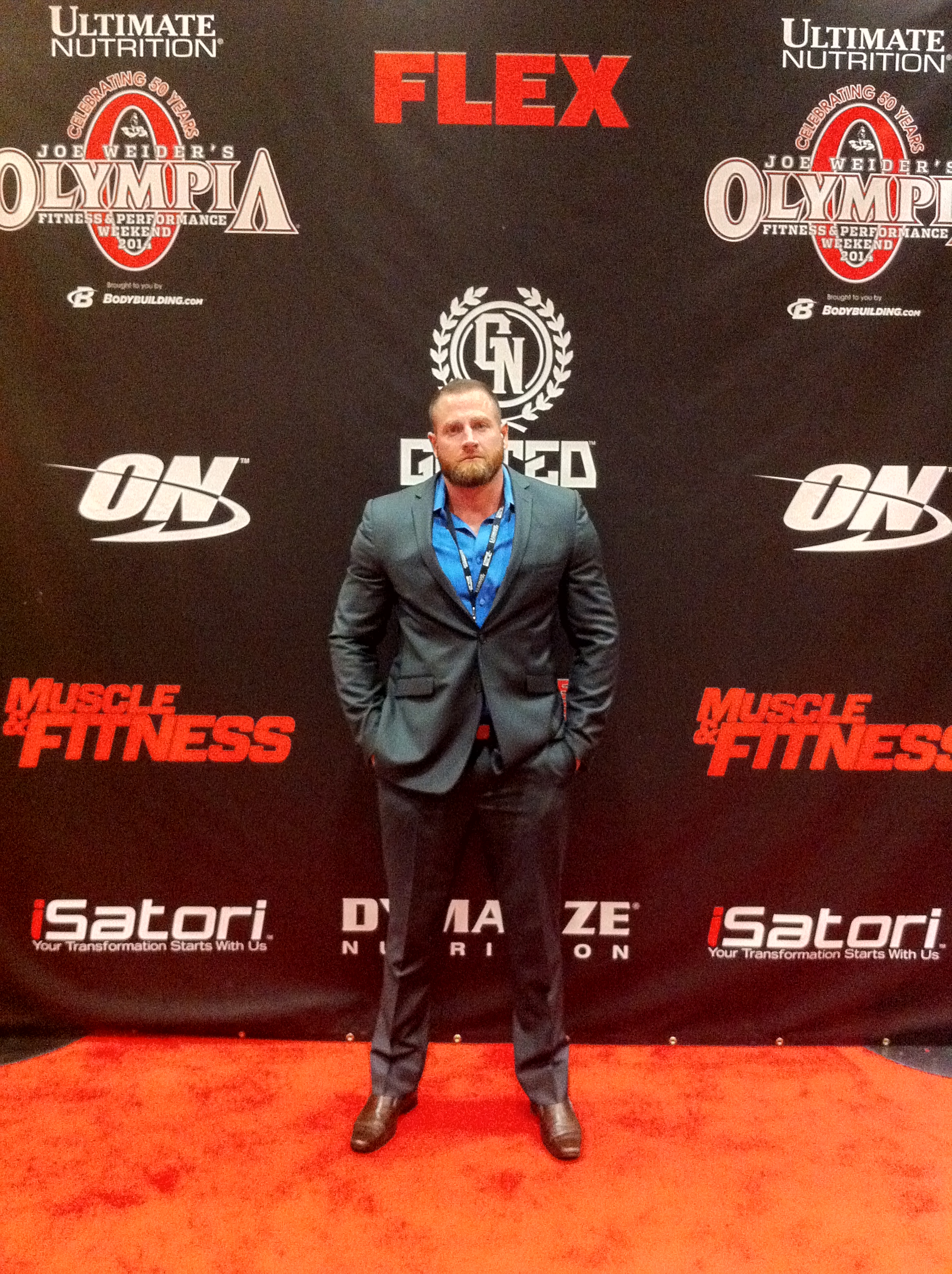 Red Carpet at the 50th Annual Mr. Olympia in Las Vegas.