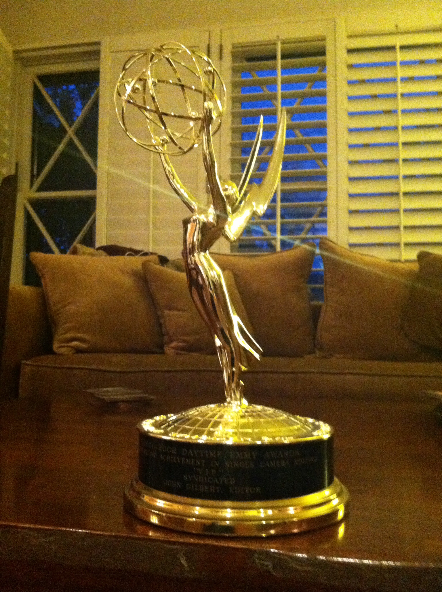 My Emmy: (she needs a brother named Oscar)