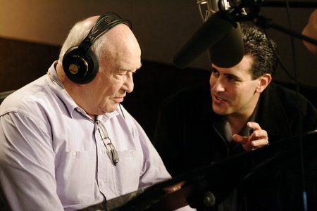 Edward Asner and Robert Zappia in Christmas Is Here Again (2007)