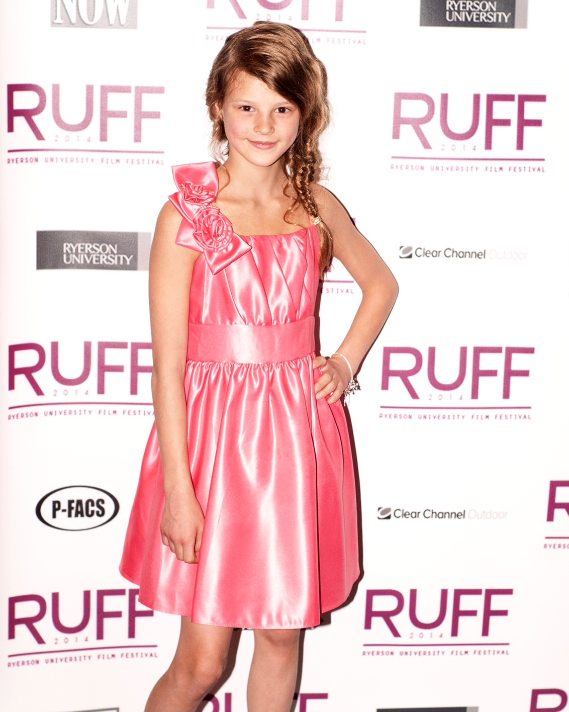 Peyton Kennedy at the premiere of Dorsal at the 2014 Ryerson University Film Festival (RUFF)