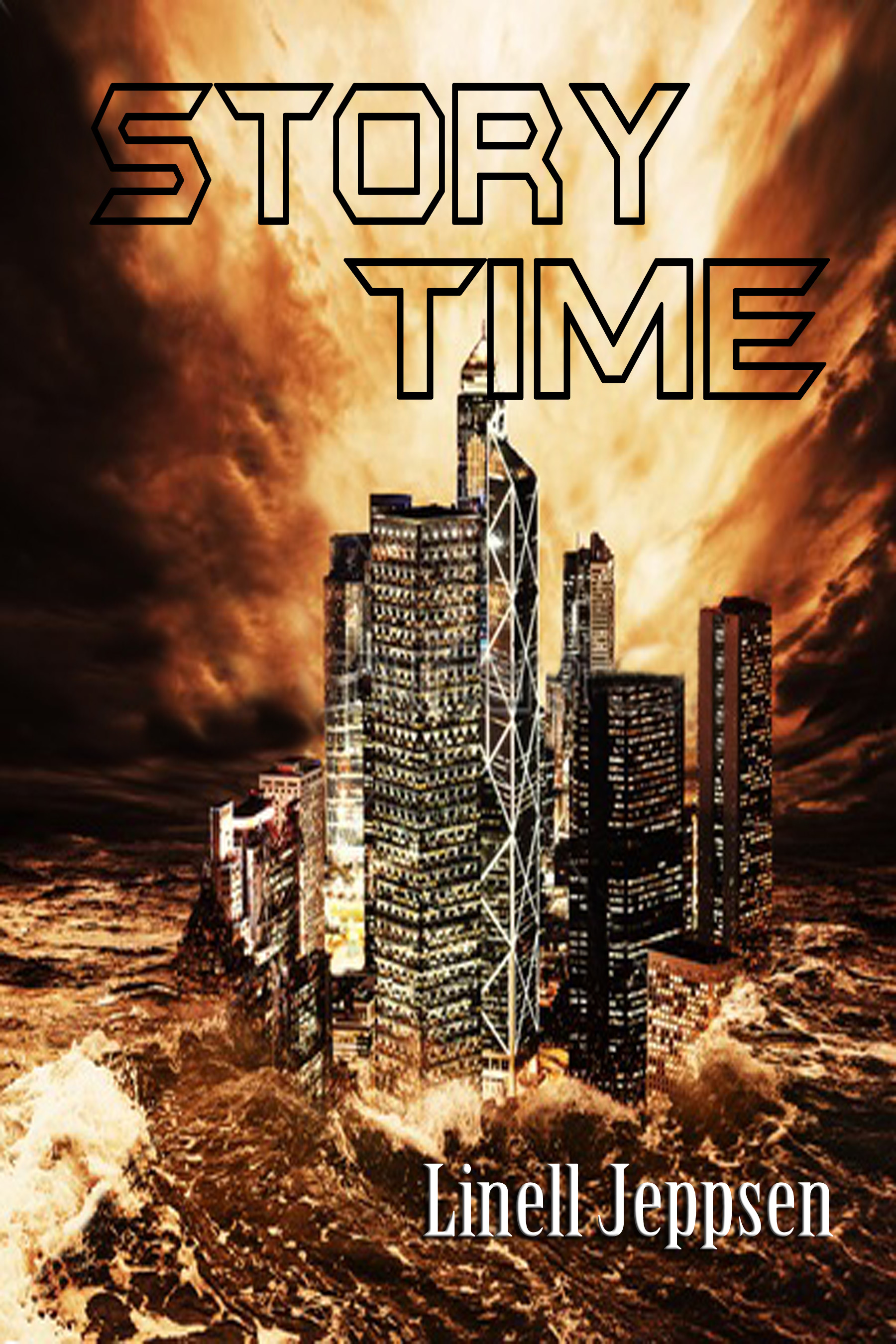 Cover art for the novel, Story Time