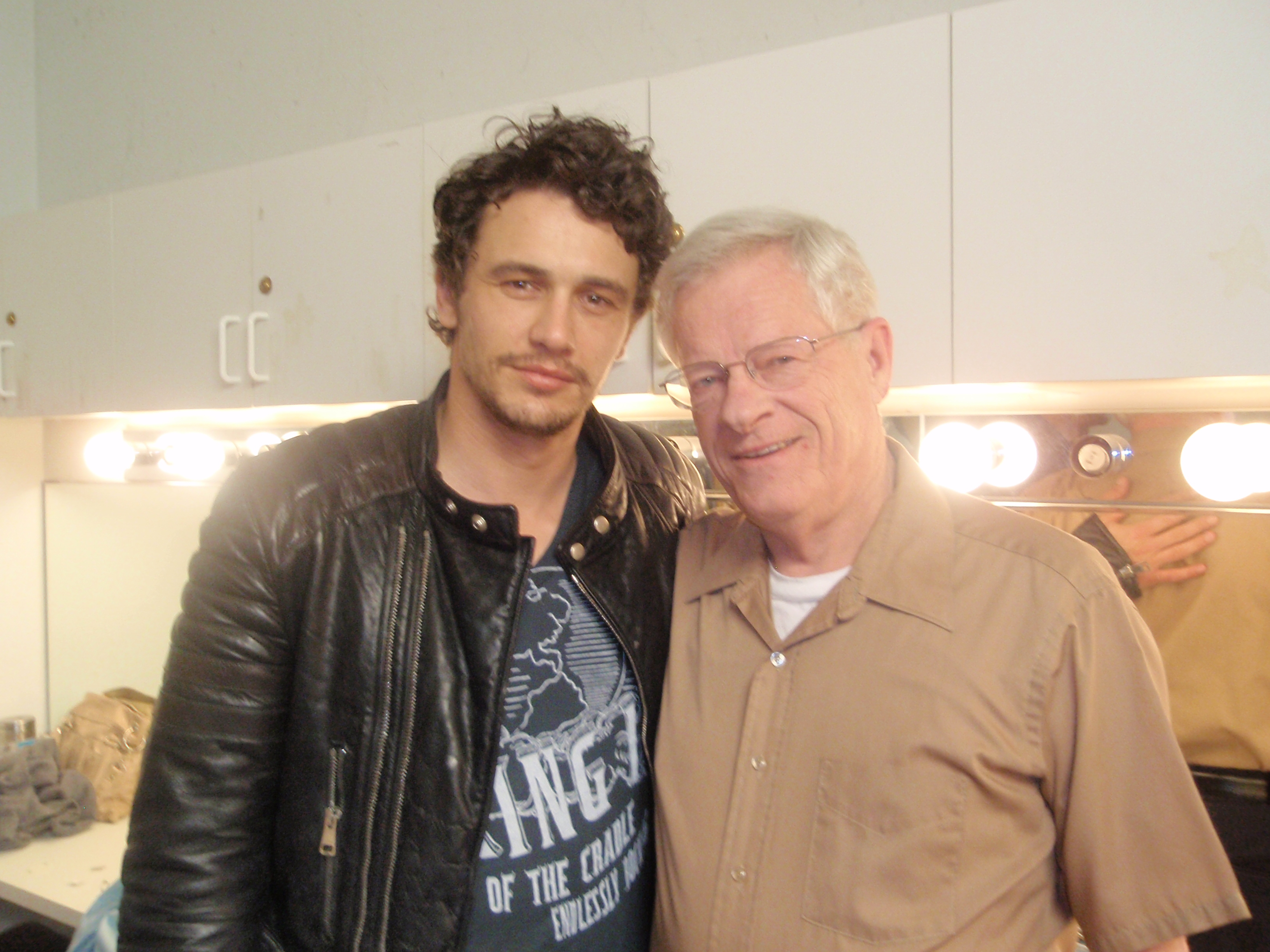 2011 06.10 on SAL set with Director James Franco