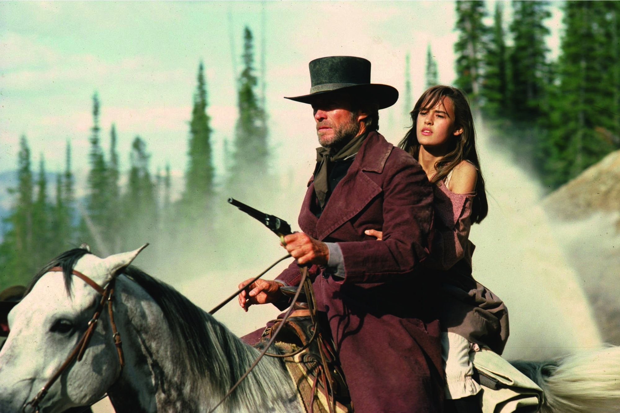 Still of Clint Eastwood and Sydney Penny in Pale Rider (1985)