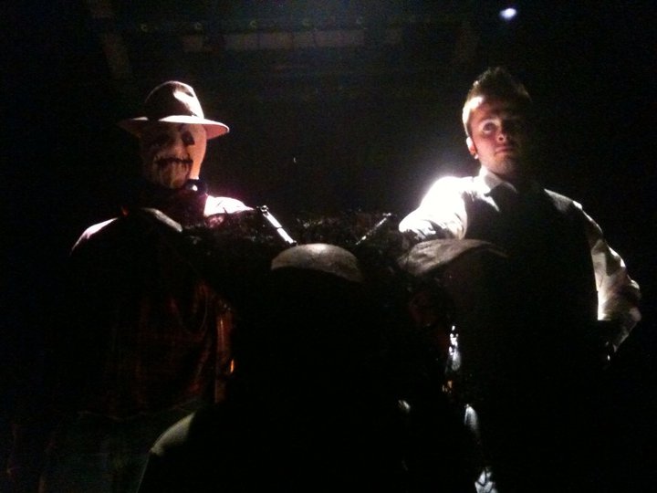 Jacob Whitley as Jack the Scarecrow with Ryan Rodriguez in Brother's From Creatures Unknown