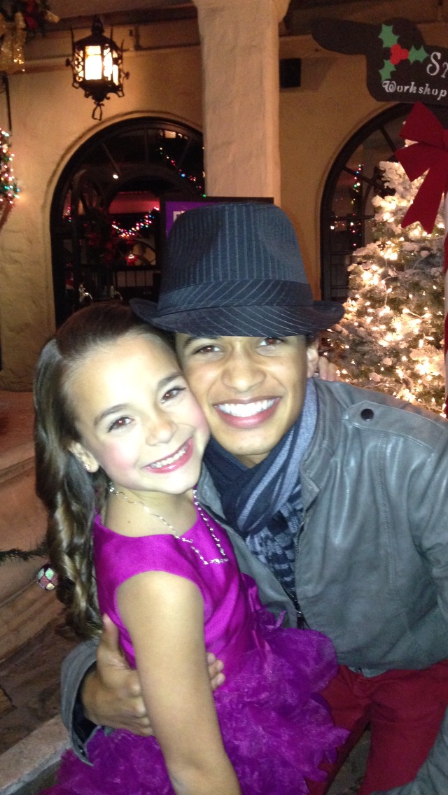 Caitlyn & Jordan Fisher, Aladdin Opening Night Dec. 2013
