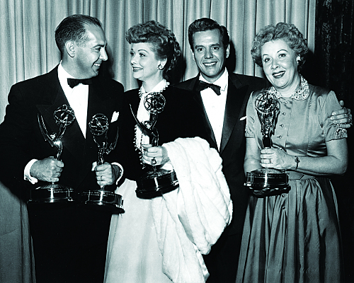 Desi Arnaz, Lucille Ball and Vivian Vance