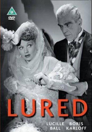 Boris Karloff and Lucille Ball in Lured (1947)