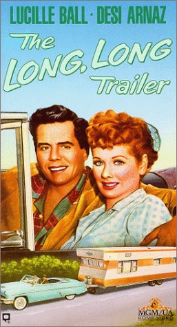 Desi Arnaz and Lucille Ball in The Long, Long Trailer (1953)