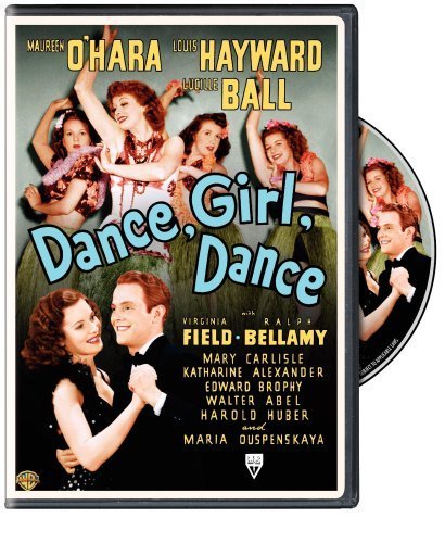 Maureen O'Hara, Lucille Ball and Louis Hayward in Dance, Girl, Dance (1940)