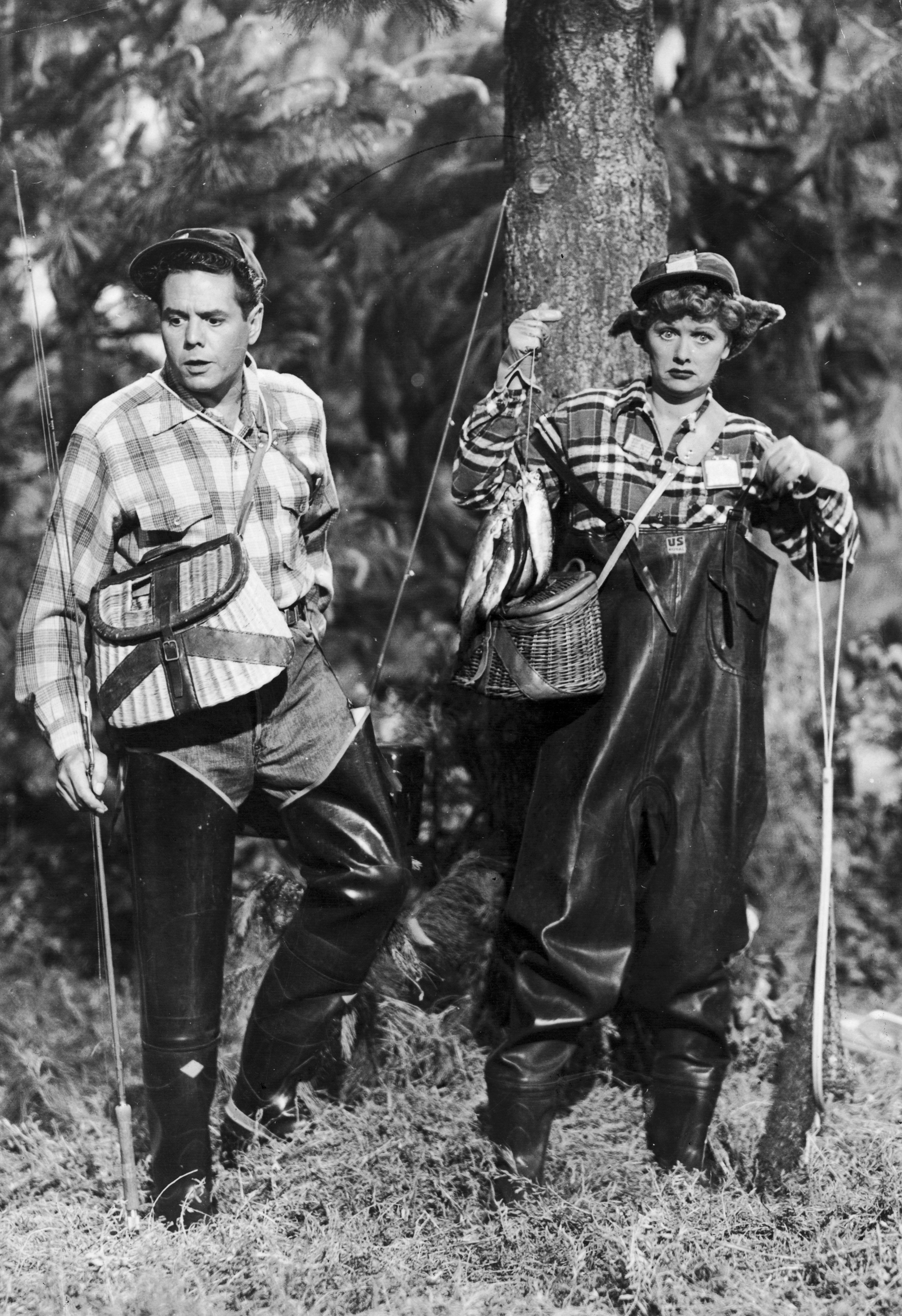 Still of Lucille Ball and Desi Arnaz Jr. in I Love Lucy (1951)